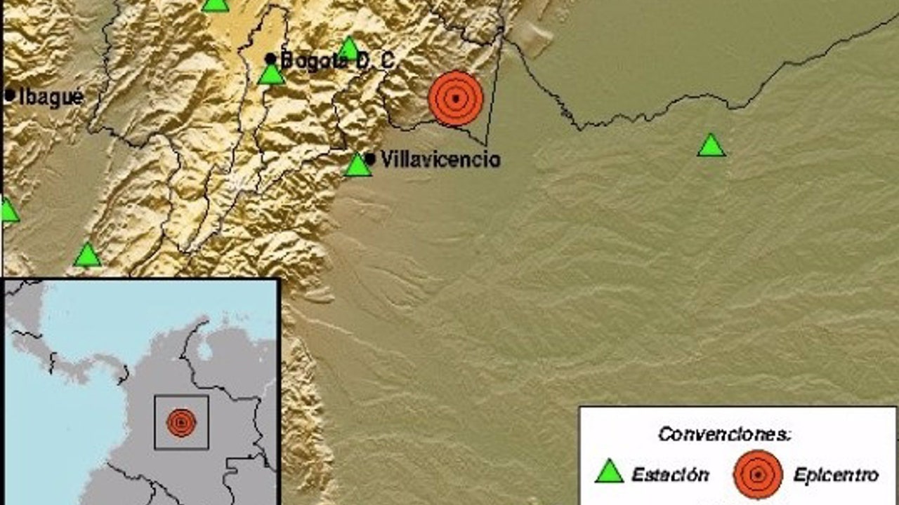 An earthquake of 6.5 shakes the center of Colombia An earthquake of 6.5 shakes the center of Colombia