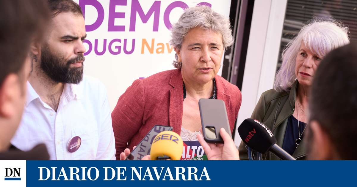 “He who is in the Government of Navarra is now burning”