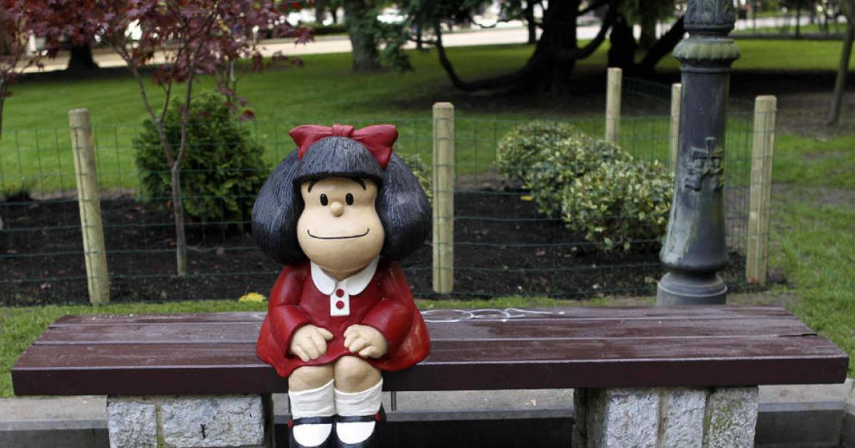 Mafalda continues without understanding the world Mafalda continues without understanding the world