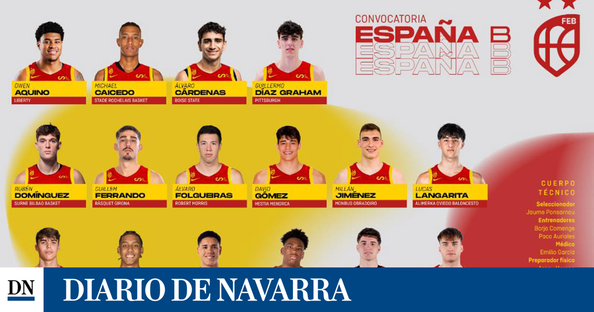 Navarro Great Osobor, summoned with the new Spanish team B Navarro Great Osobor, summoned with the new Spanish team B