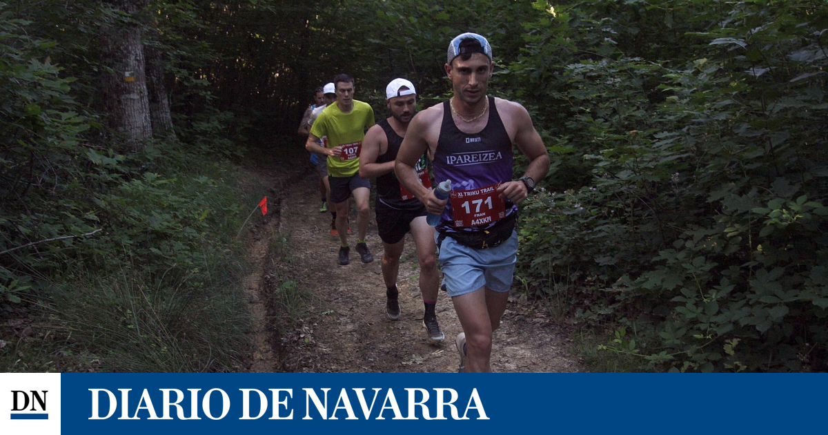 The XI Triku Trail of Etxarri Aranatz repeats winners in its half marathon The XI Triku Trail of Etxarri Aranatz repeats winners in its half marathon
