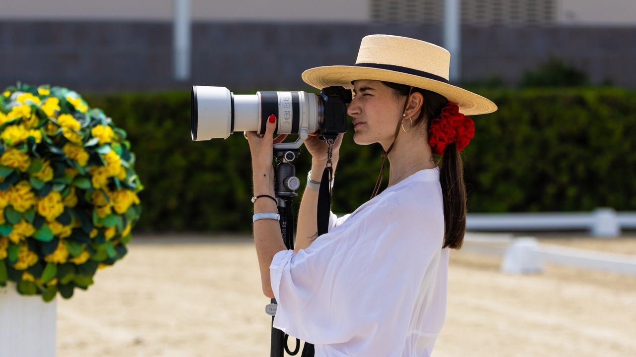 Andrea Rodríguez, from “Spirit” to the photograph of the classic dressage