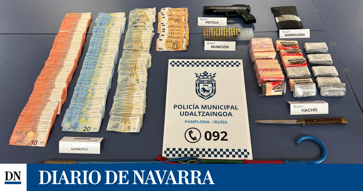 Two detainees for drug trafficking in La Rochapea, and intervened 2 kilos of hashish and marijuana Two detainees for drug trafficking in La Rochapea, and intervened 2 kilos of hashish and marijuana